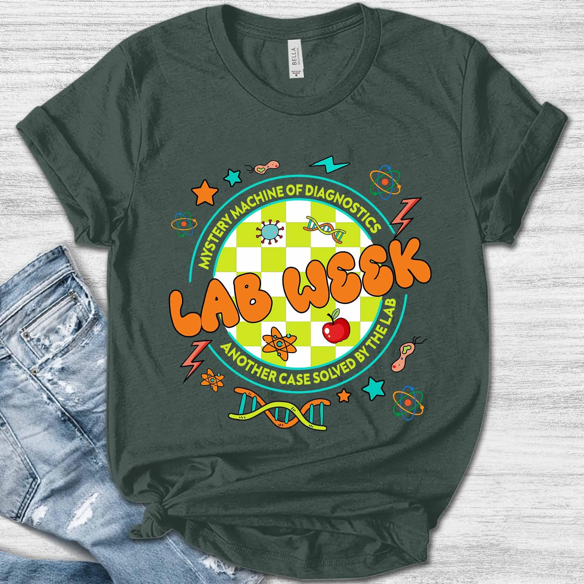 Medical Lab Week 2025 - Camiseta Lab Week 2025, Equipo Técnico