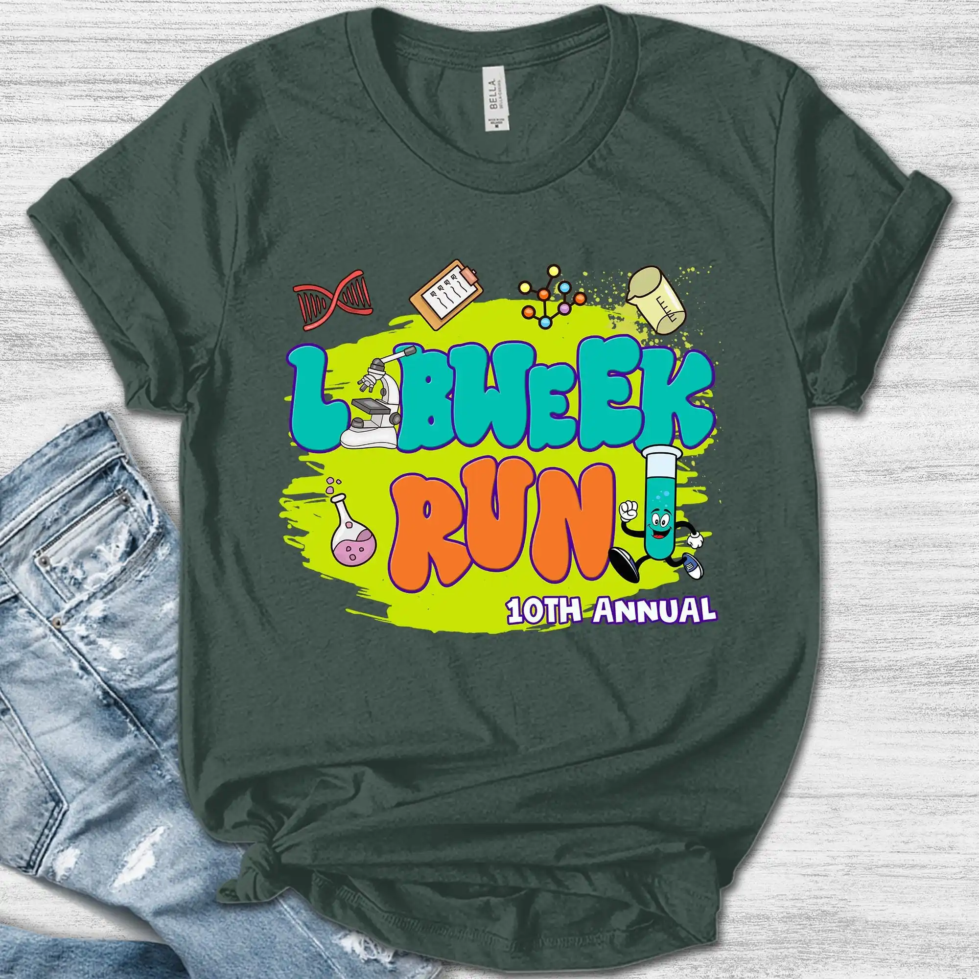 Medical Lab Week 2025 - Camiseta Lab Week 2025, Asistente de