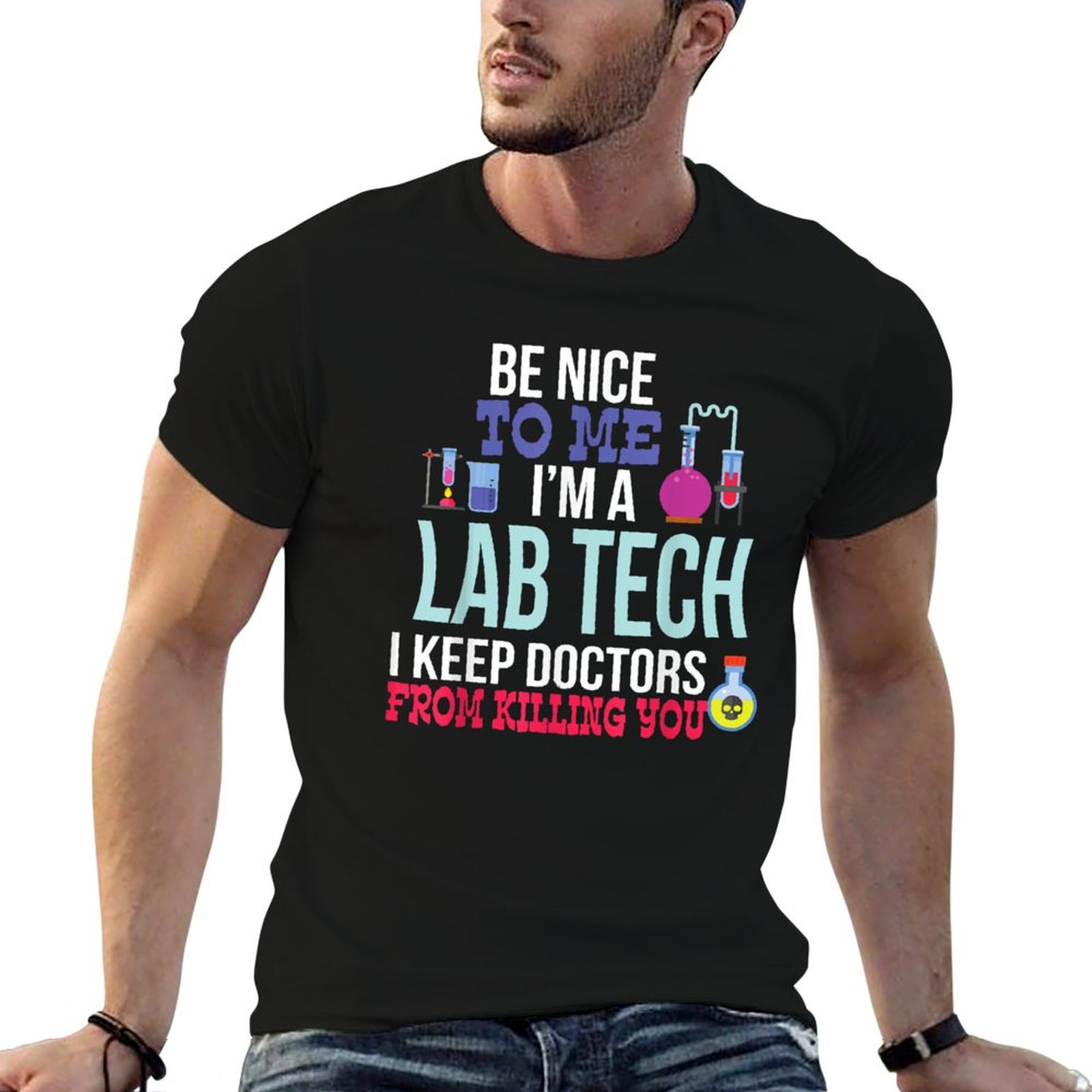 Medical Lab Technician - Camiseta divertida para técnico de laboratorio