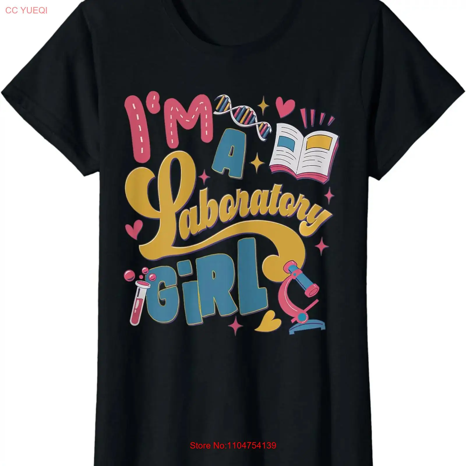 Medical Lab Week - Camiseta de cuello redondo para mujer