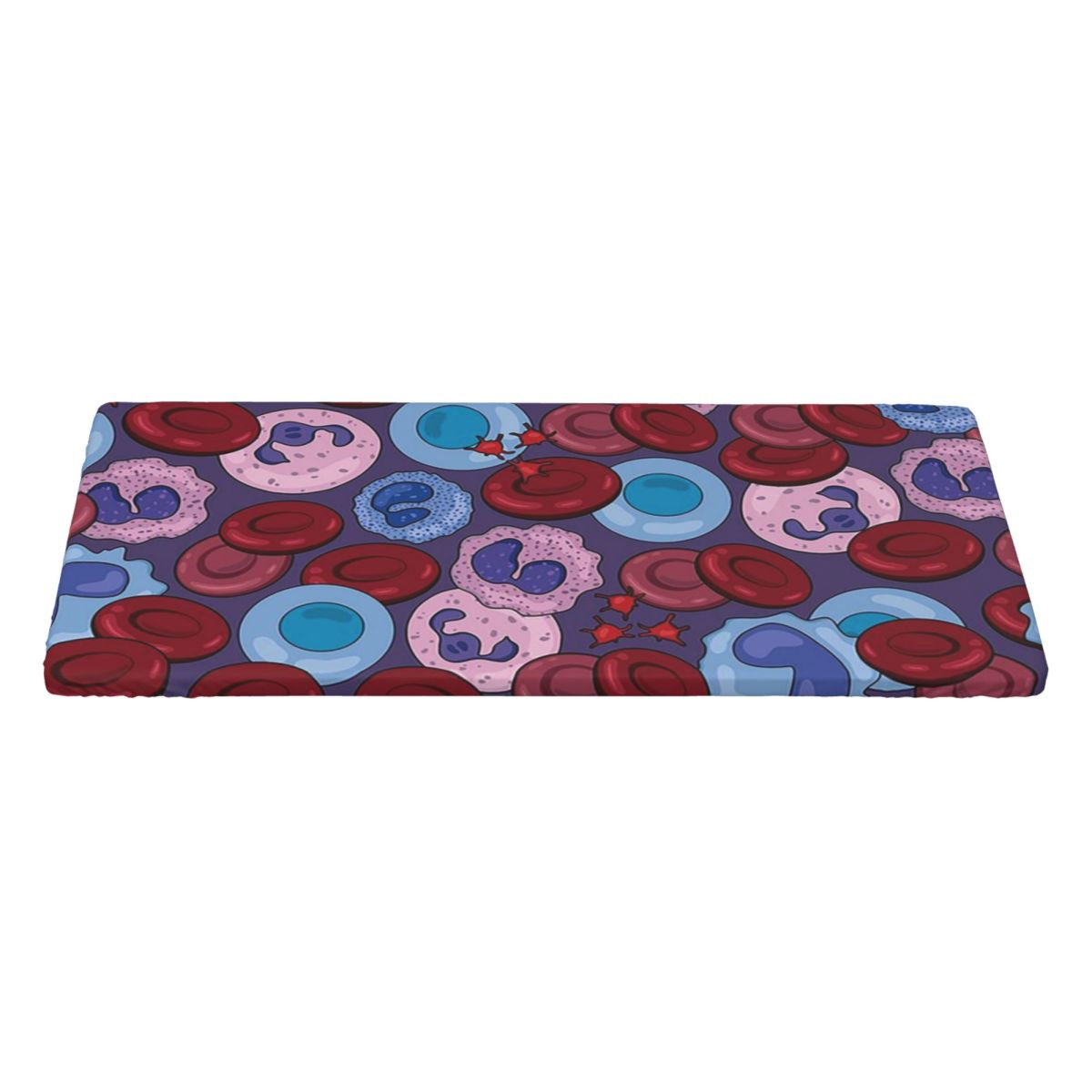 Medical Lab Day - Mantel Rectangular Personalizado con Diseño de