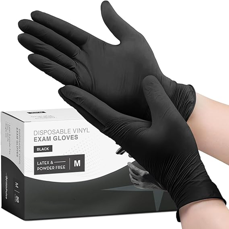 Disposable Gloves Nitrile - Guantes desechables de nitrilo antideslizantes, guantes