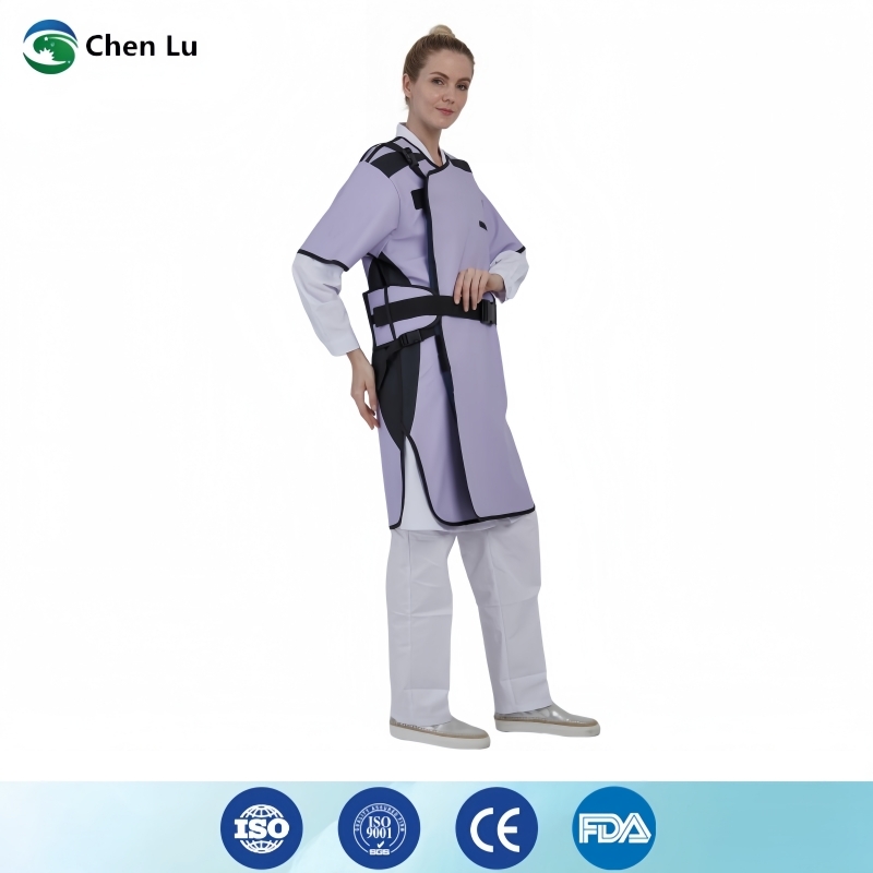 Xlab Medical - Bata de plomo de manga corta