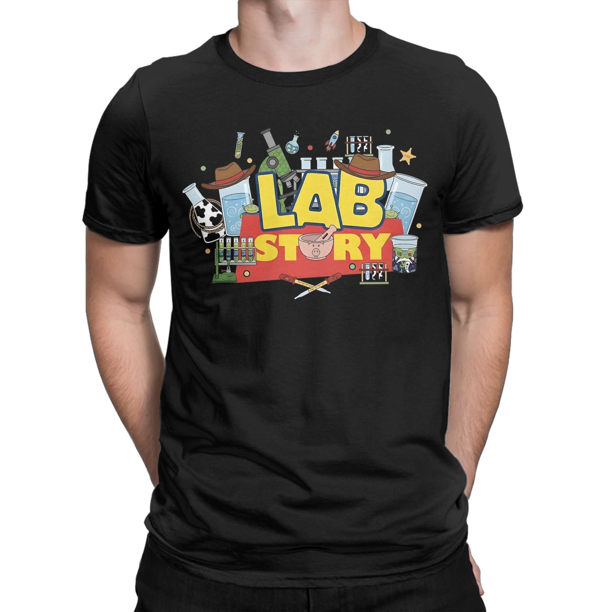 Camisetas para hombre de técni - Medical Lab Technician reseña y precio