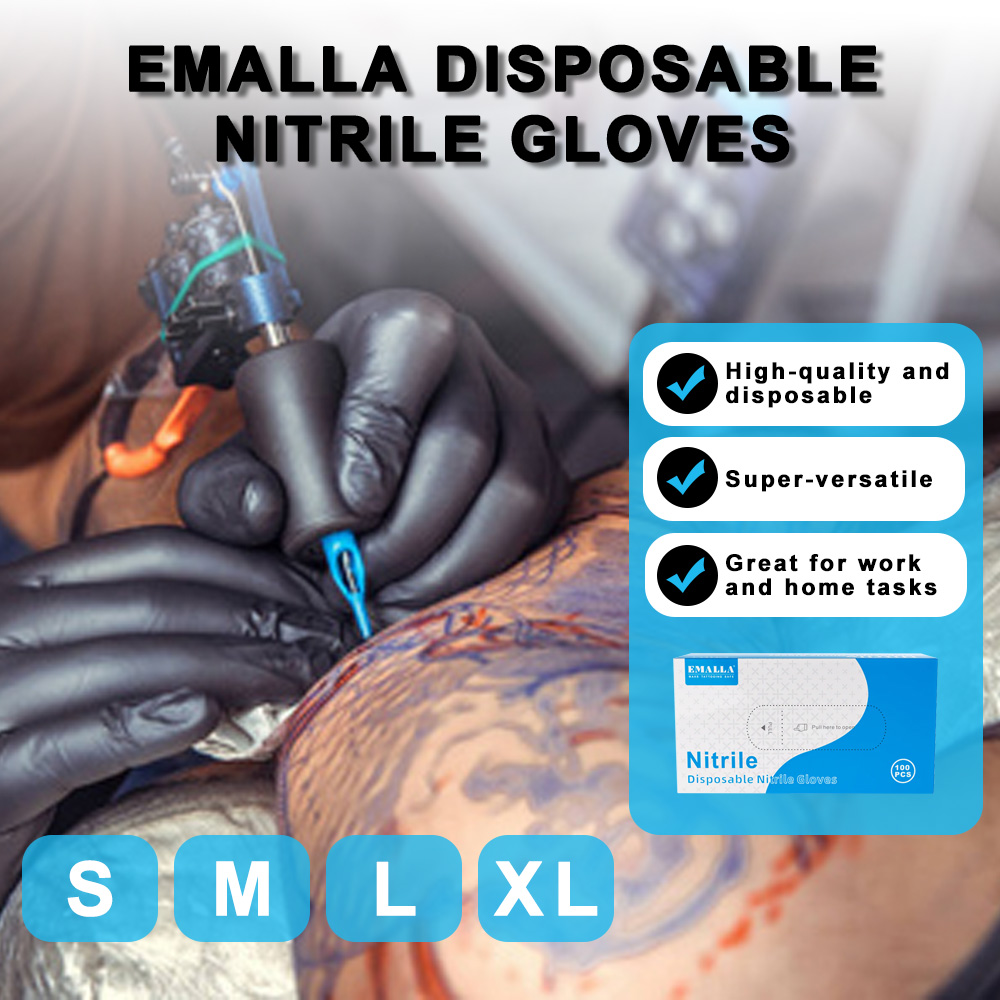 100/50/10 Uds guantes desechab - Disposable Gloves Nitrile reseña y precio