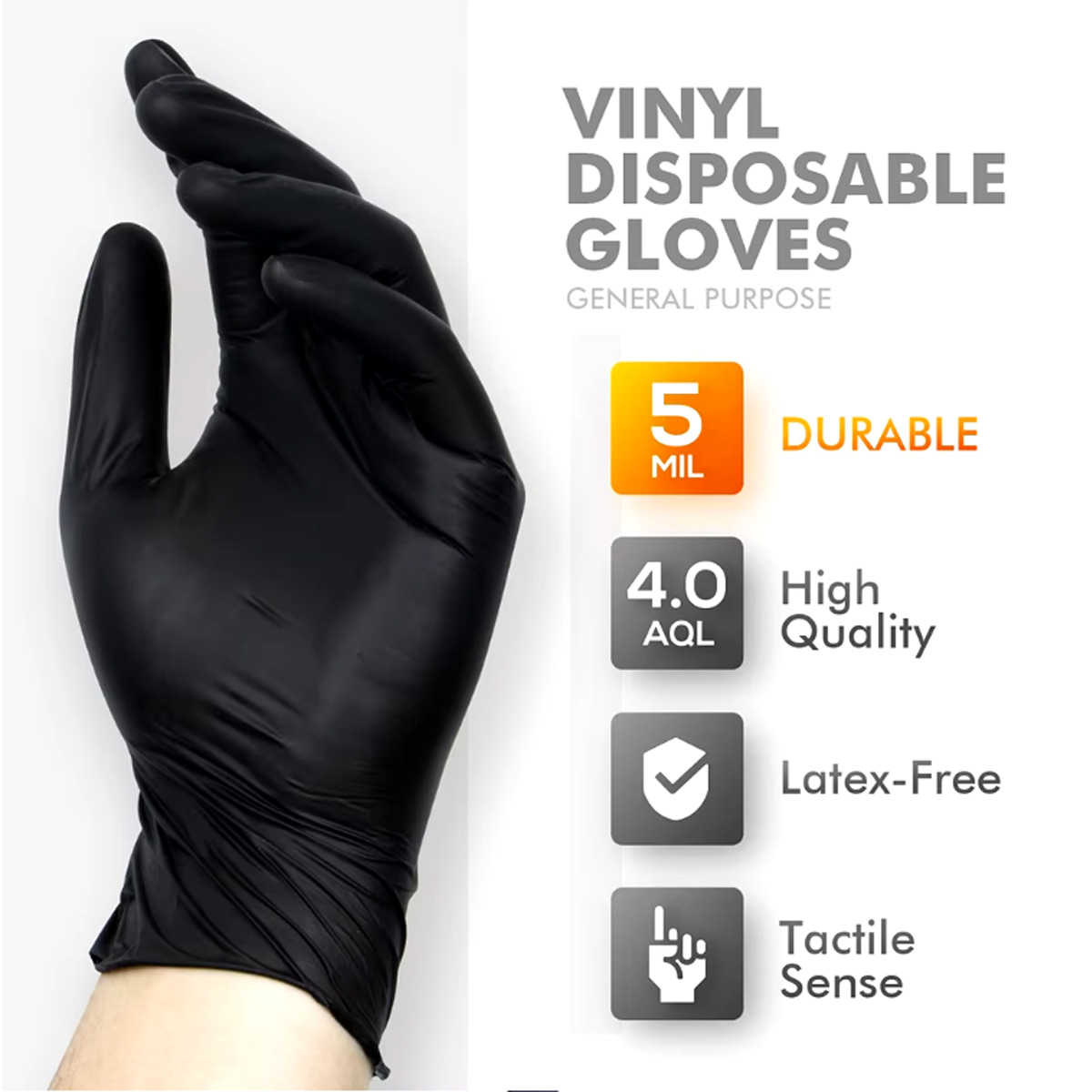 Guantes desechables en bolsas, - Disposable Gloves Nitrile reseña y precio