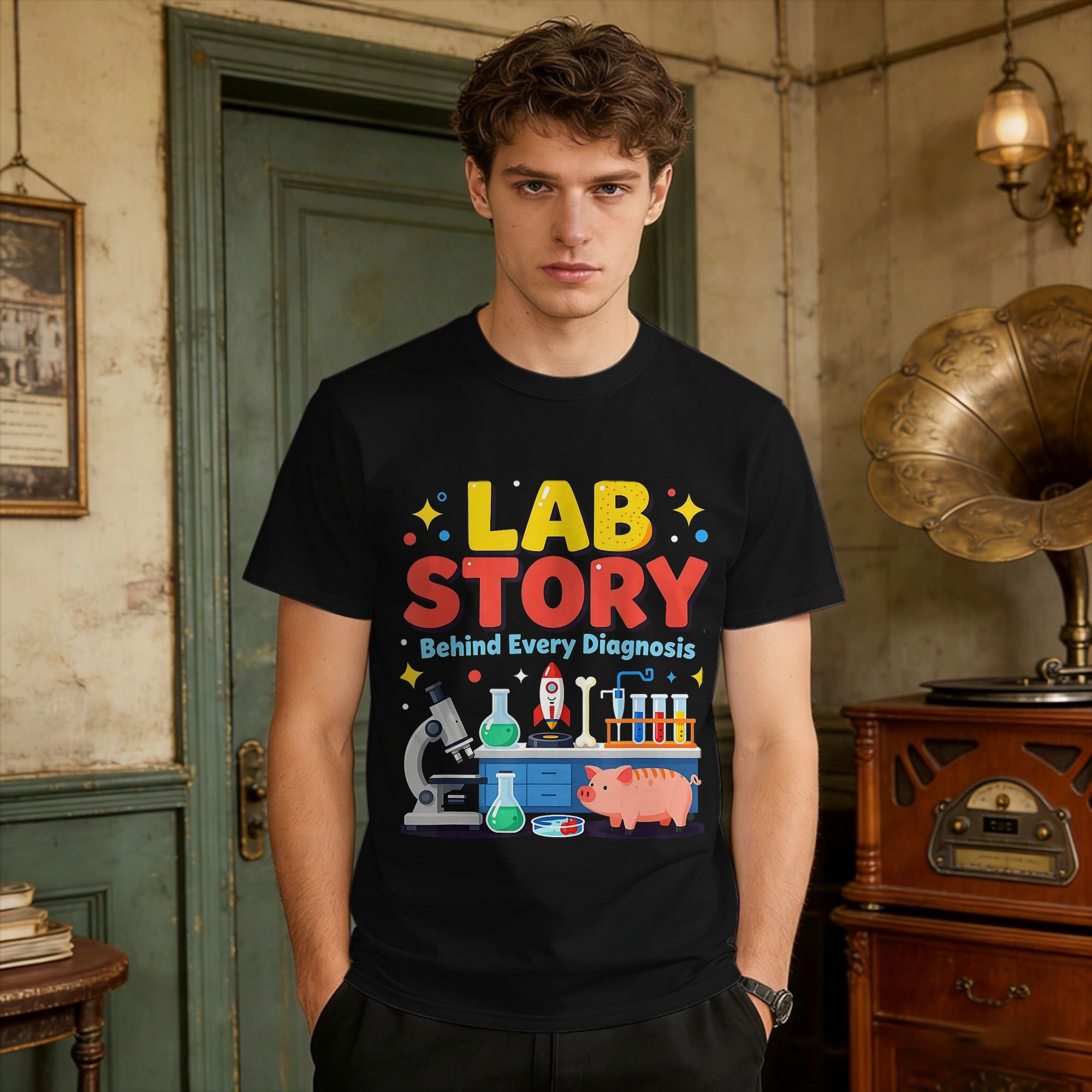 Camisetas para hombre de Medic - Medical Lab Week reseña y precio