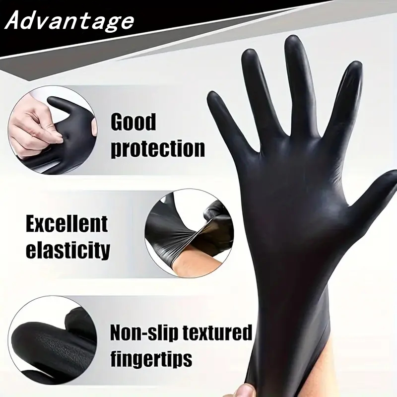 20 piezas guantes de nitrilo d - Disposable Gloves Nitrile reseña y precio