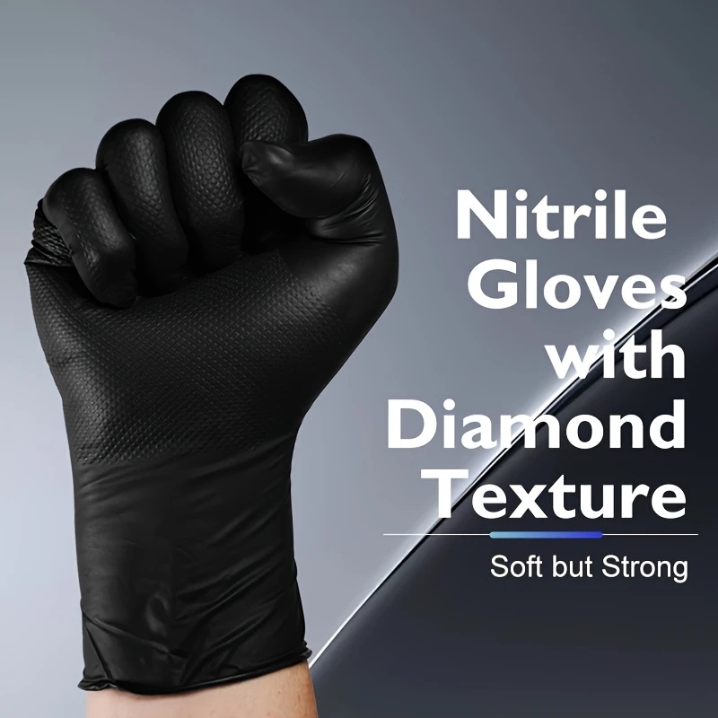 Guantes desechables de nitrilo - Disposable Gloves Nitrile reseña y precio