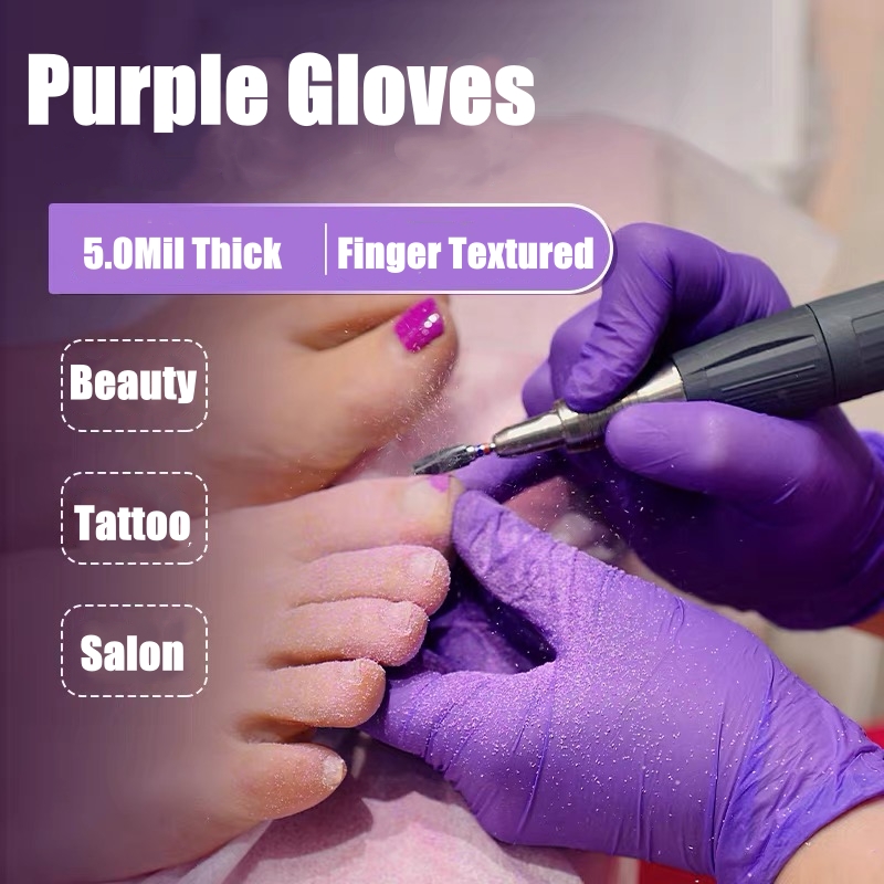 50/100 Uds guantes de nitrilo  - Disposable Gloves Nitrile reseña y precio