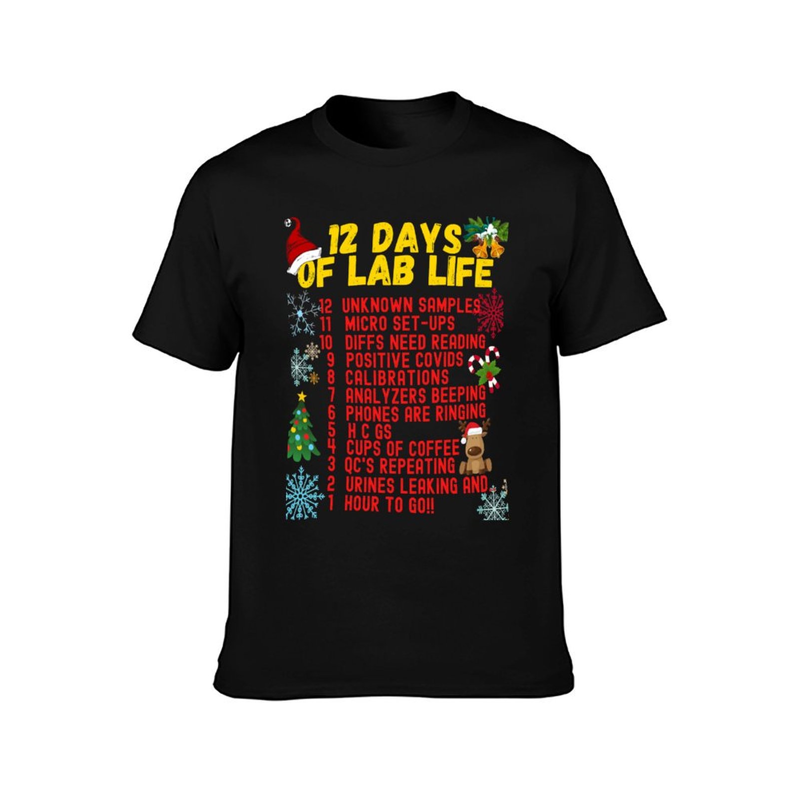 Camiseta de 12 DÍAS DE VIDA EN - Medical Lab Day reseña y precio