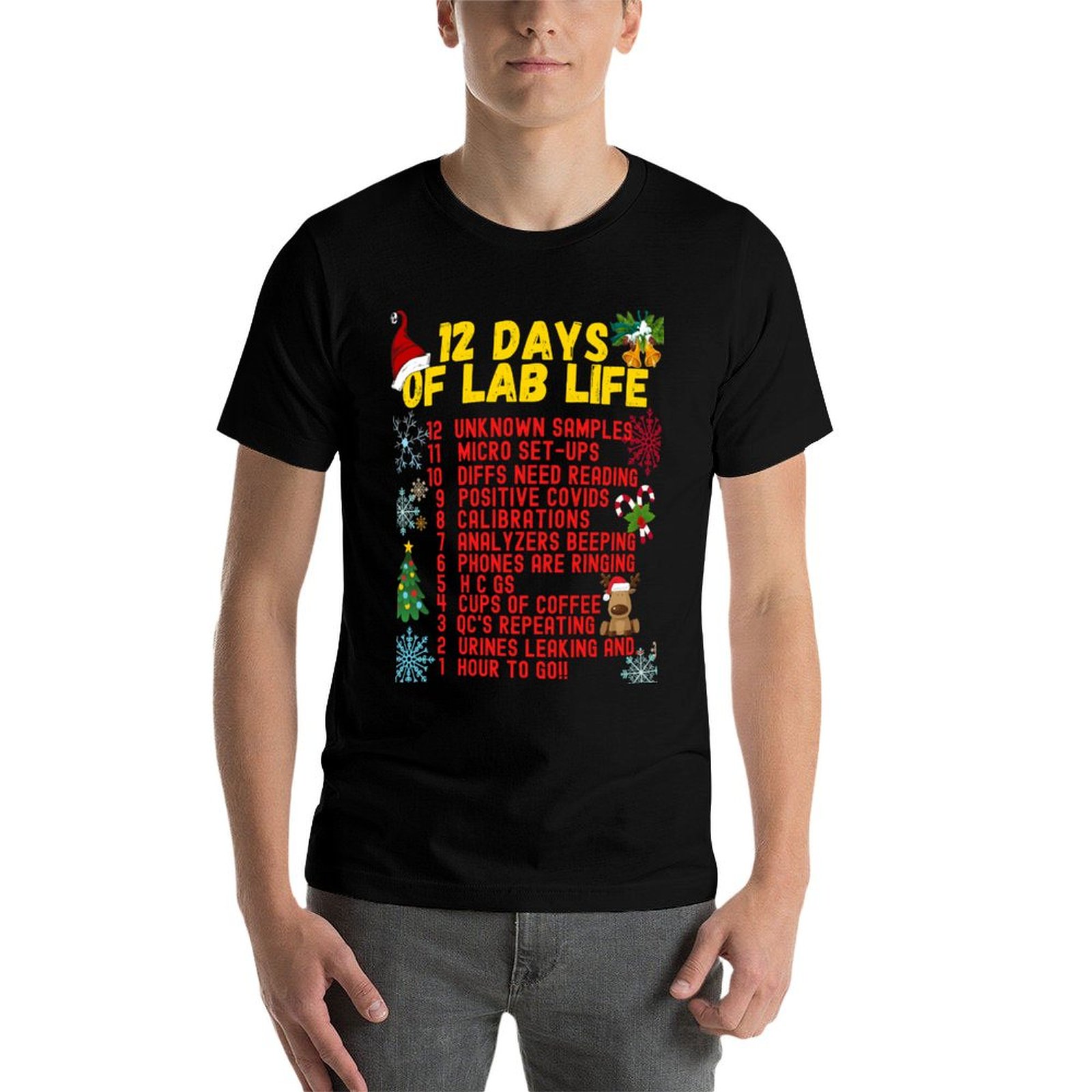 Camiseta de 12 DÍAS DE VIDA EN - Medical Lab Day reseña y precio
